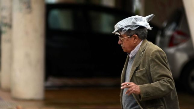 sabado de lloviznas en un fin de semana fresco y gris