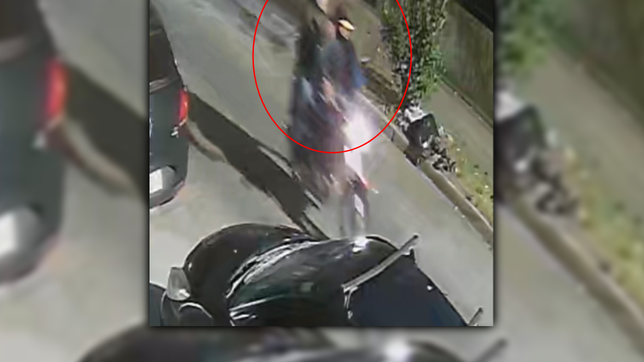 le robaron la mochila a un nene en la plata y todo quedo filmado