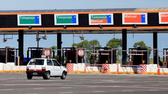 la provincia ya perdio 40 millones de pesos por el paro en los peajes de la autopista