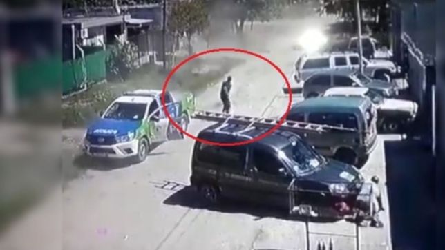 video: tiros y persecucion tras el robo de un camion en la region