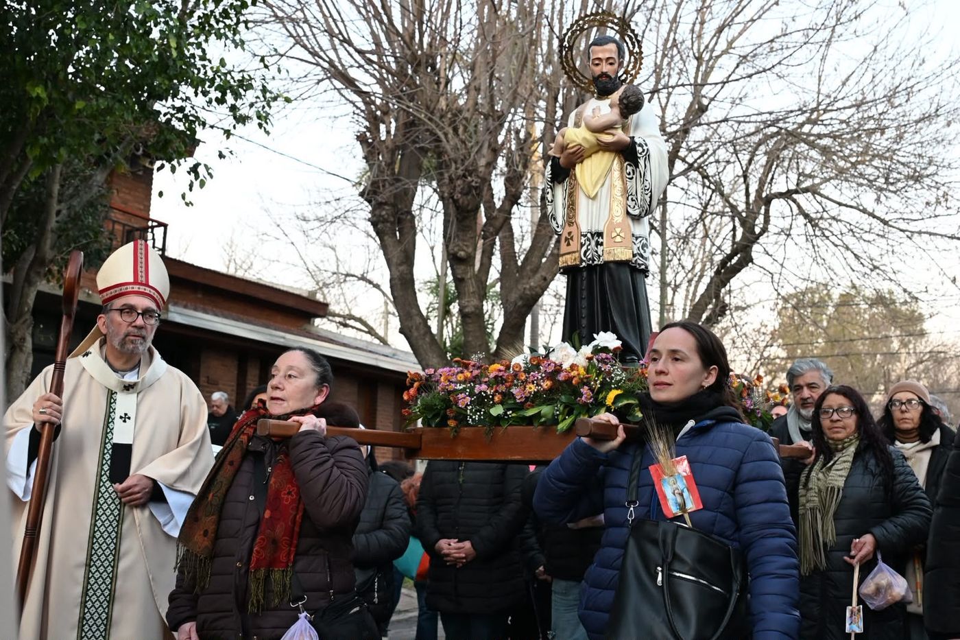 Gustavo Carrara destacó el vínculo de San Cayetano con Jesús y su papel como Patrono de la Providencia