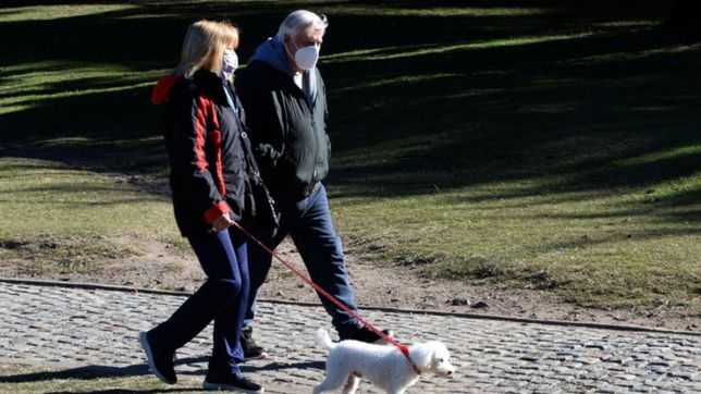 jueves fresco y con sol en la plata, camino a un fin de semana de mucho frio