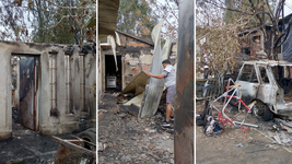 el fuego arraso con tres casas en la plata, una familia quedo viviendo en un auto y buscan ayuda el fuego arraso con tres casas en la plata, una familia quedo viviendo en un auto y buscan ayuda