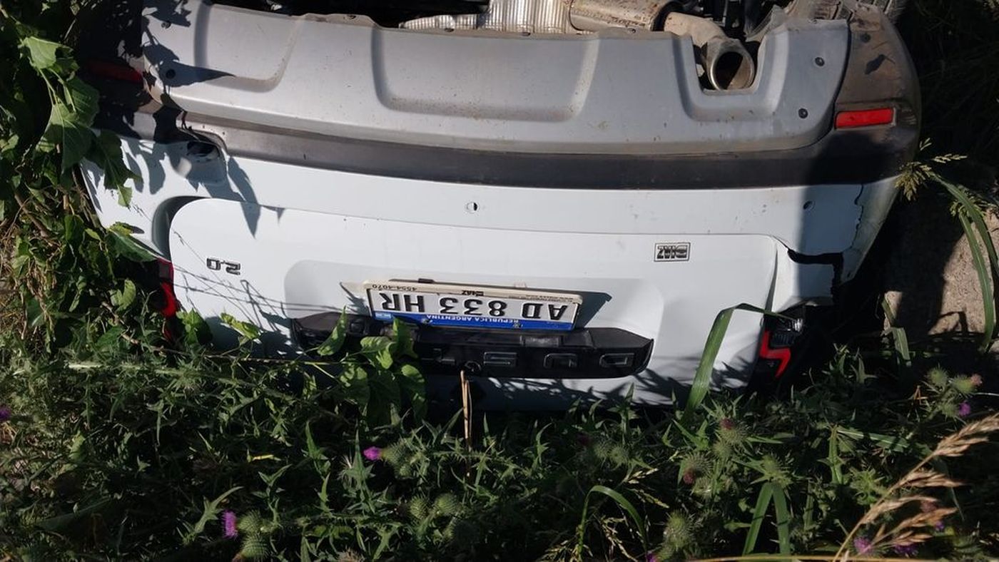 Así quedó la camioneta luego del trágico accidente en las afueras de La Plata