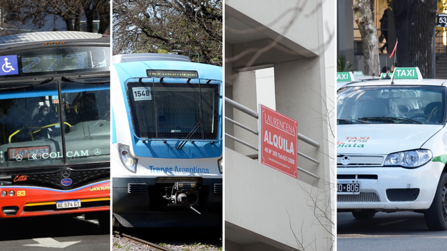 uno por uno, todos los aumentos que regiran a partir de enero