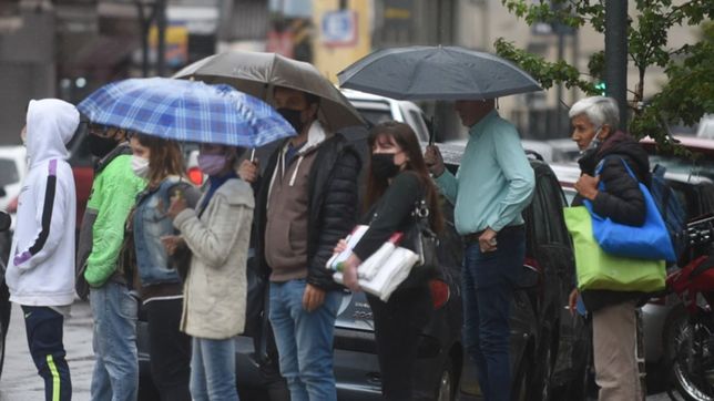 ¿a que hora se esperan las lluvias en la plata?