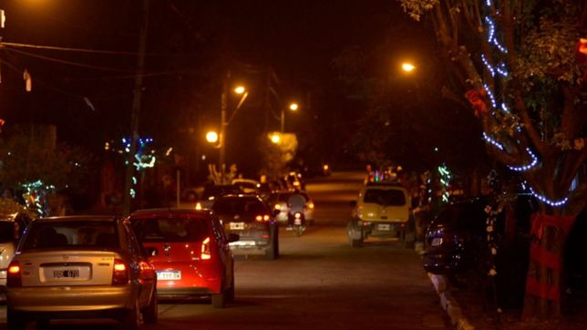 los hornos sigue brillando con la calle de las luces