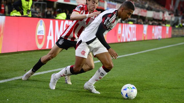 estudiantes quedo eliminado de la copa libertadores frente a flamengo