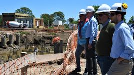 asi avanza la obra de la nueva planta potabilizadora que proveera agua a la plata y la region asi avanza la obra de la nueva planta potabilizadora que proveera agua a la plata y la region