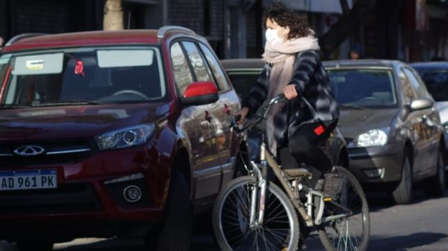 fin de semana de frio y alerta por los vientos en la plata