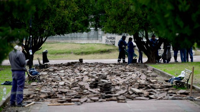 confirman cuanto tiempo demoraran las obras para renovar las plazas italia, san martin y rocha