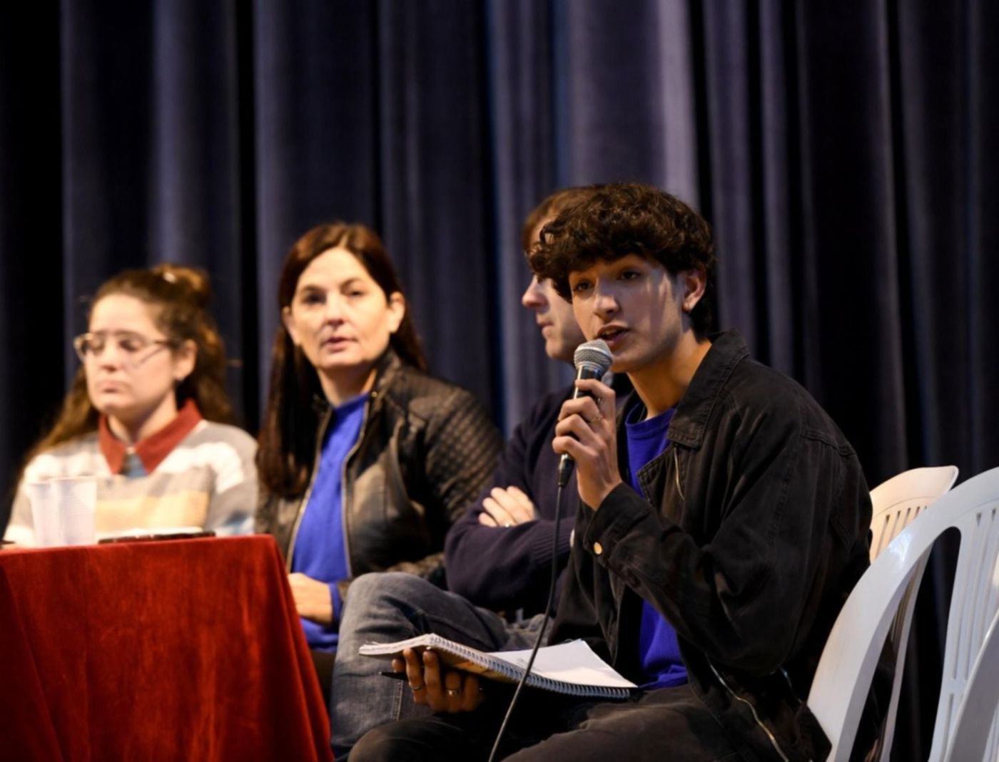 Debate de candidatos en el Colegio Nacional