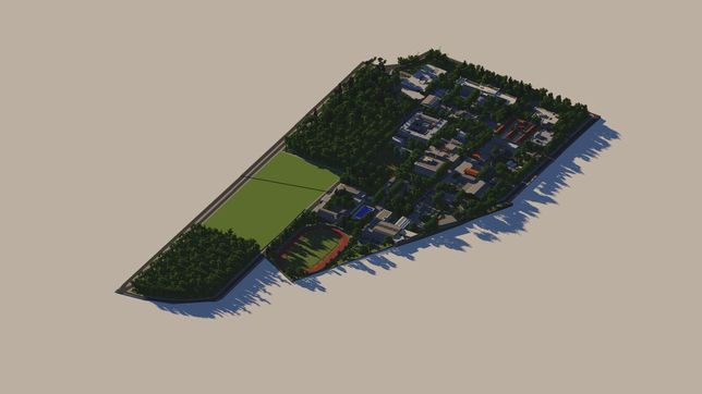 un grupo de jovenes esta construyendo la plata en minecraft y es furor en las redes