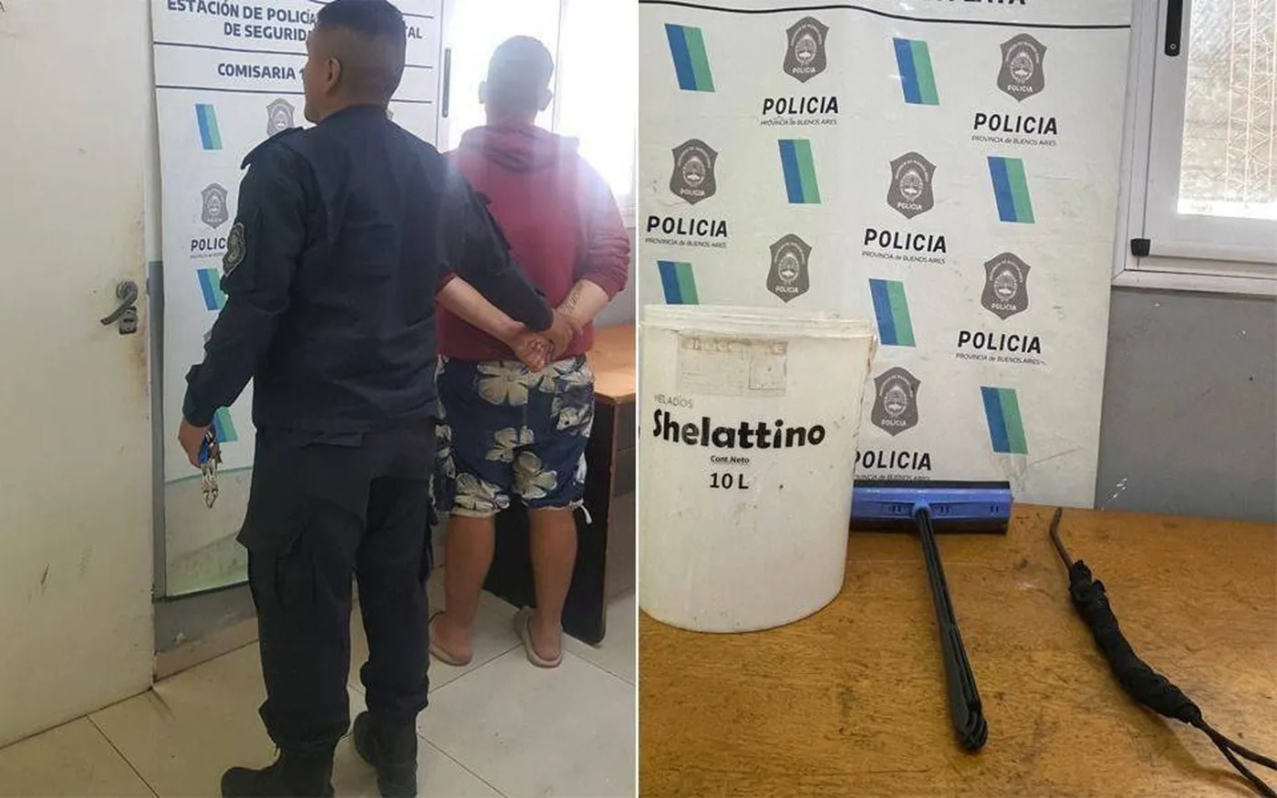 El trapito de La Plata fue detenido luego de amenazar a una conductora con una varilla