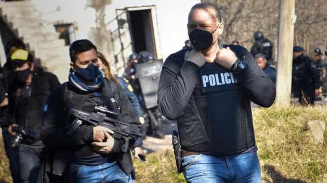 sergio berni critico y apunto contra la policia local: ?no va a existir mas?