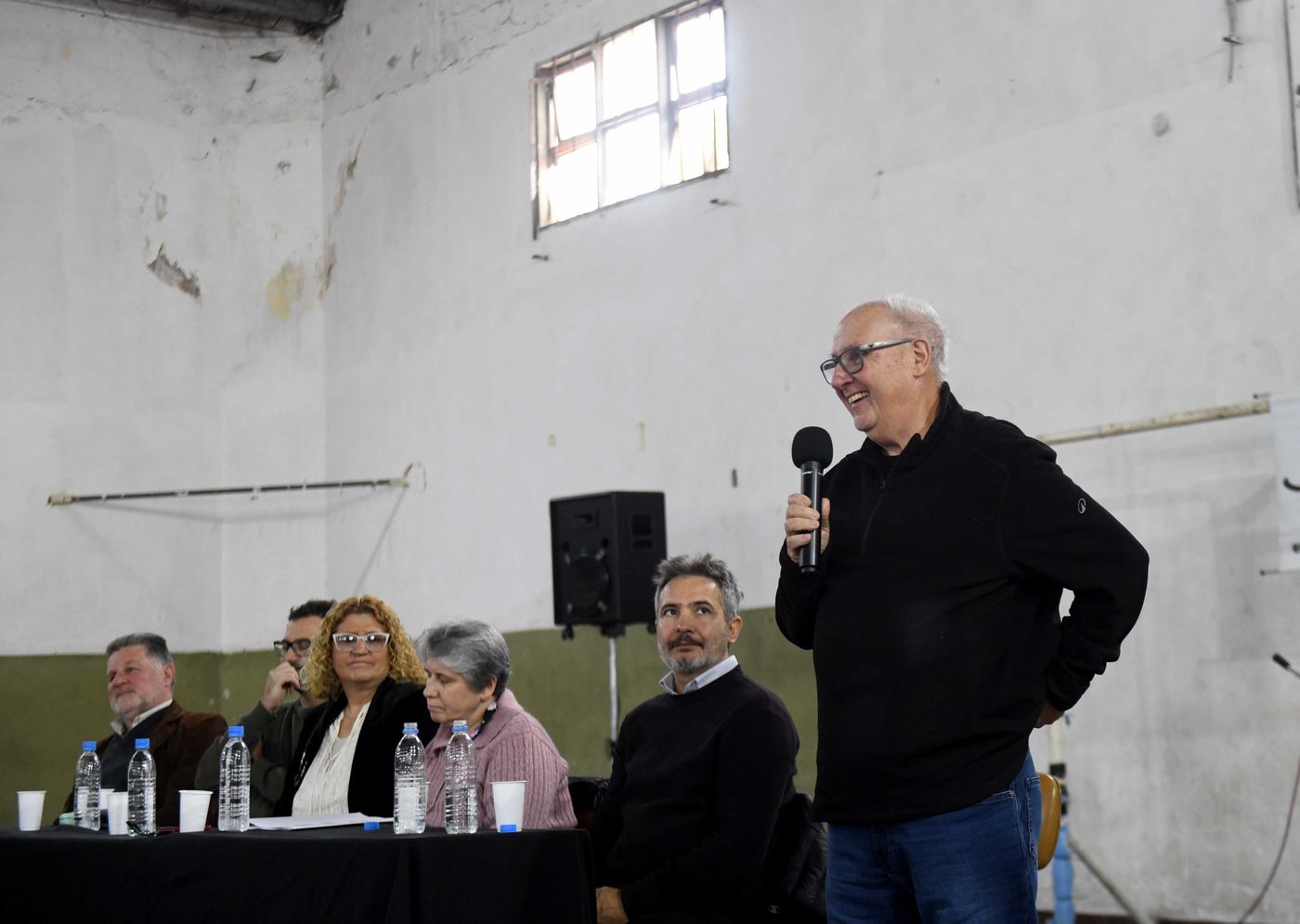 "Soy un legionario orgulloso", dijo Pablo D&iacute;az ante los actuales alumnos de la escuela de 13 y 60