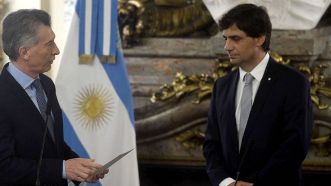 asumio lacunza y ya se hizo cargo de la economia