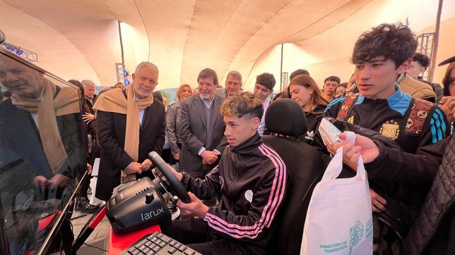 con realidad virtual y trivias, se lanzo en la plata el programa para la primera licencia de conducir