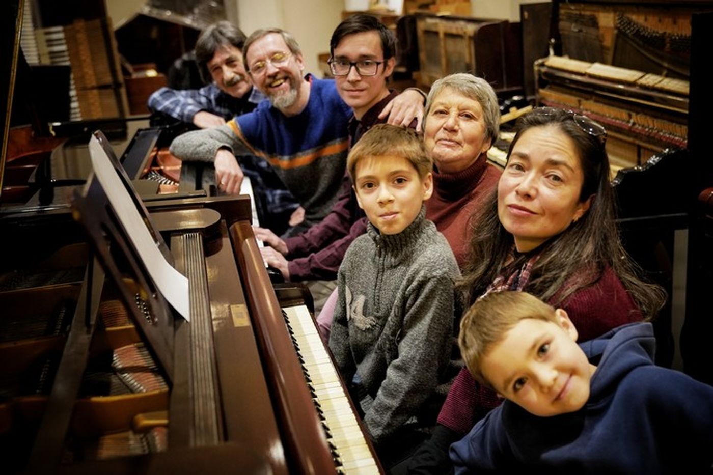 La familia Monasýpov dejó Rusia en 2023 y partió rumbo a La Plata, pero no se olvidó de su legado y la pasión por la música