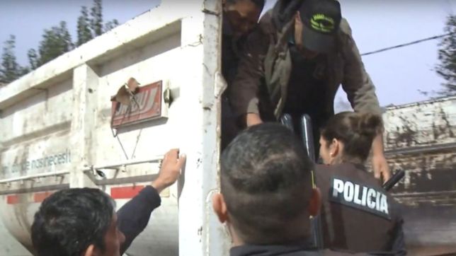 camuflados en un camion, allanaron casas de la plata e incautaron mas de un kilo de droga