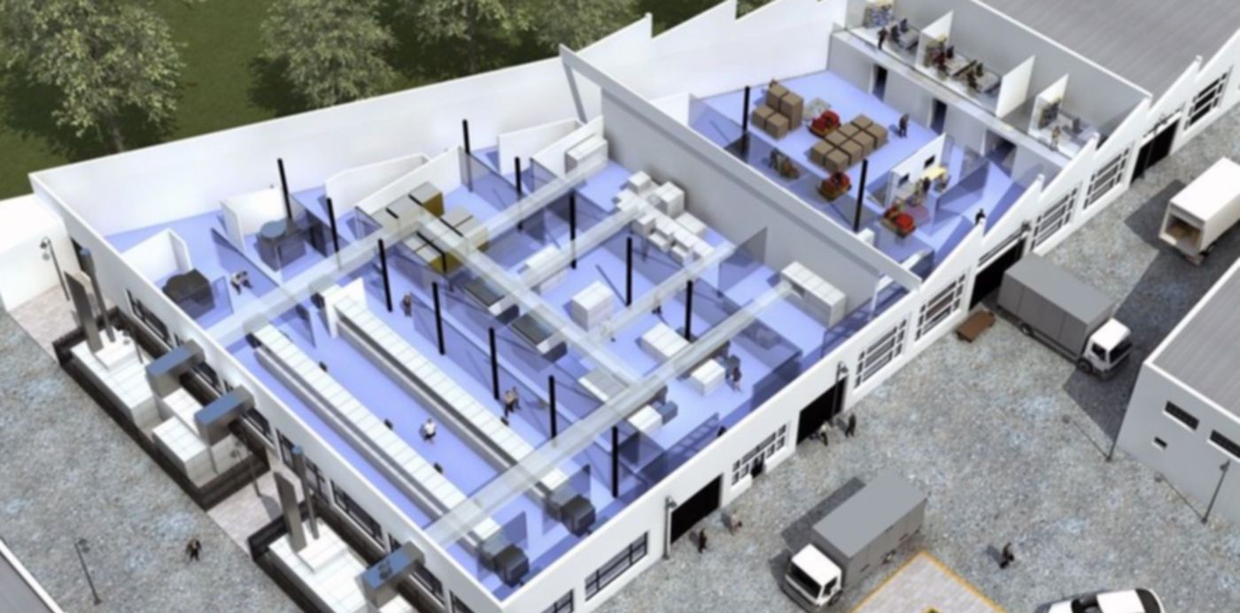 Planta de baterías de litio