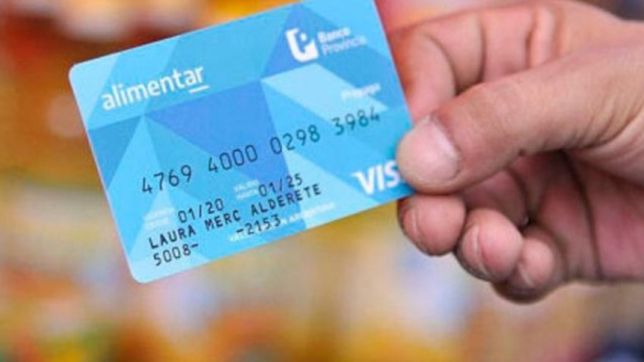 la tarjeta alimentar representa el derecho a la alimentacion en el pais, dijo cafiero