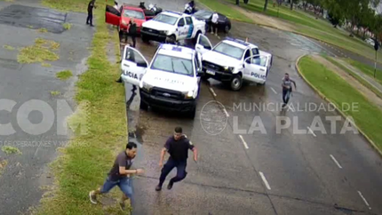 En una persecución de película, cayó La banda de los peruanos cerca del Estadio Único