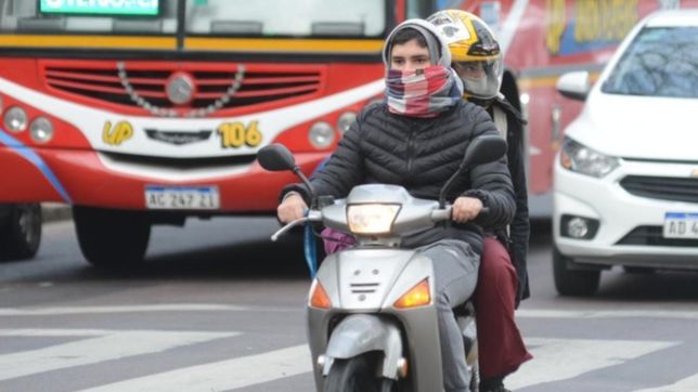 tras el frio, empieza a subir la temperatura y asi va a seguir el clima en la plata