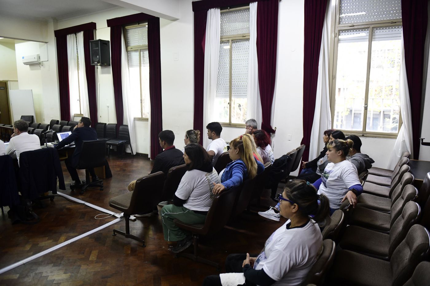 Familiares y amigos de la víctima presenciaron todo el juicio oral.