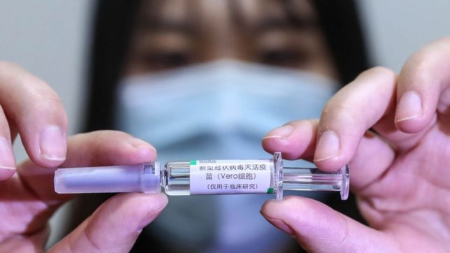 se espera para los proximos dias la llegada de un millon de dosis de una vacuna china
