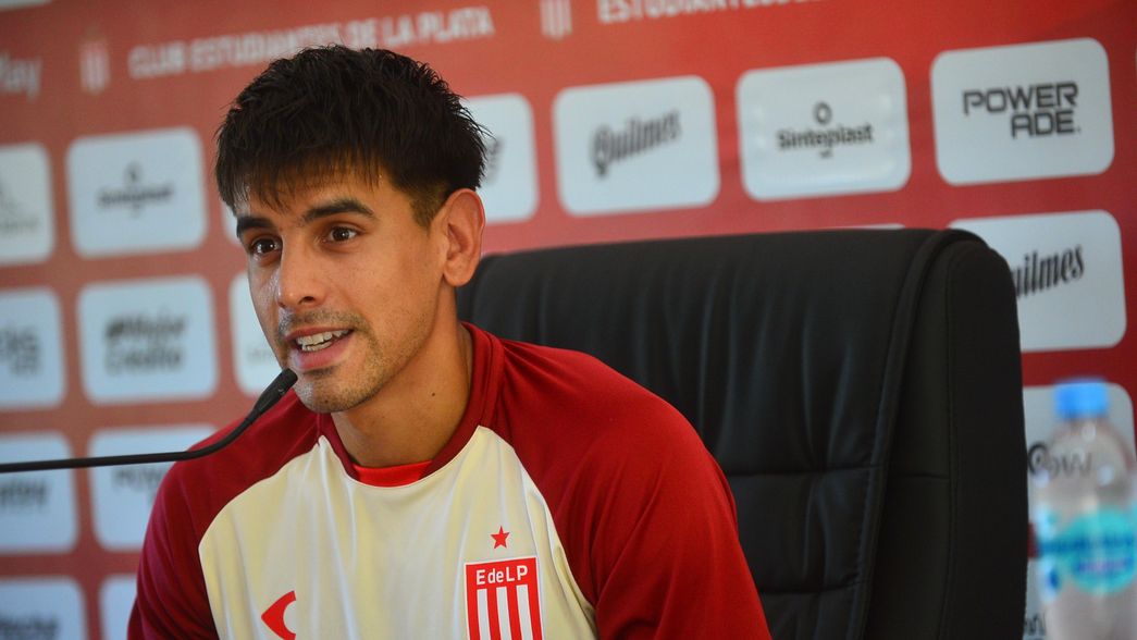 Alexis Castro levantó la vara a la hora de hablar de su llegada a Estudiantes