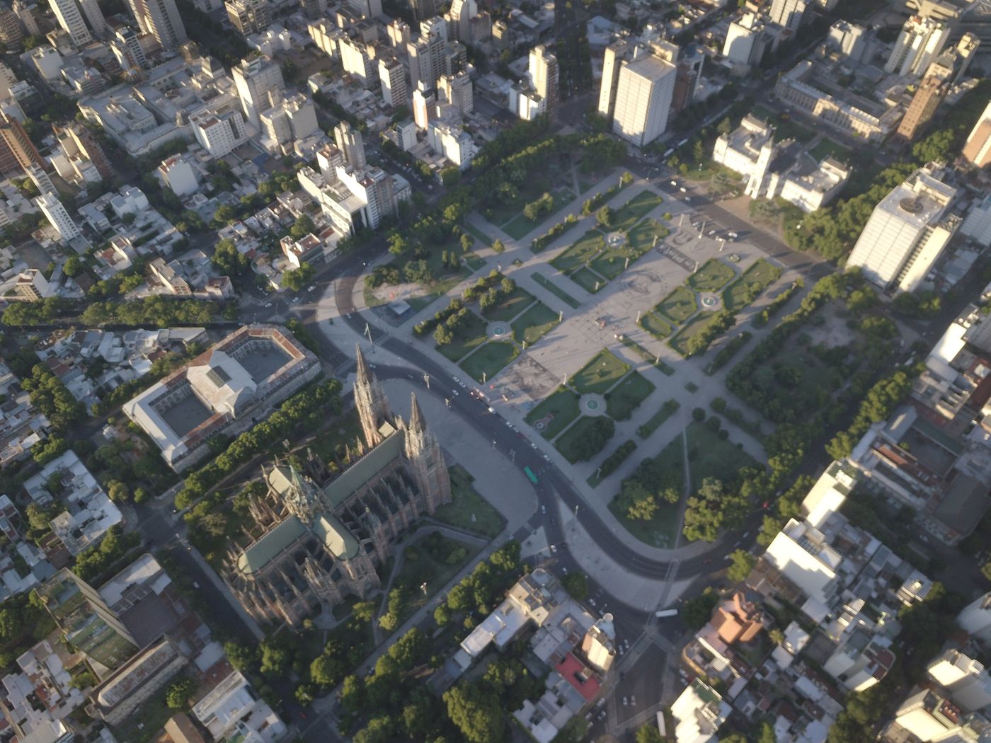 aerea ciudad de la plata municipalidad Plaza Moreno  8.JPG