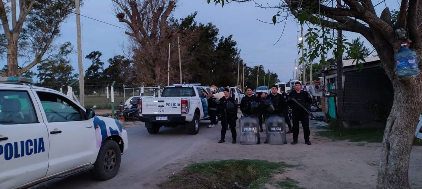 El operativo realizado en el barrio Savoia de La Plata
