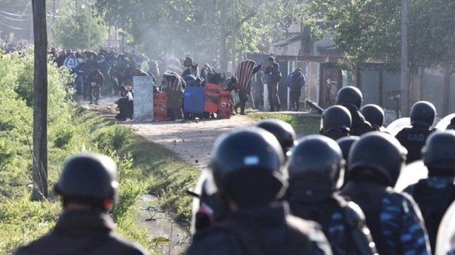 ¿que dijeron en la provincia tras el desalojo de la toma en guernica?