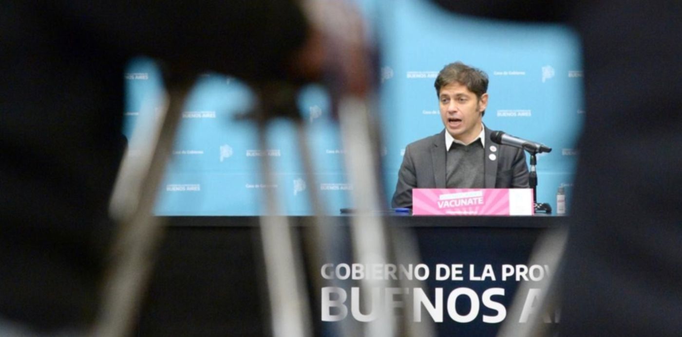conferencia de prensa situación epidemiológica Kicillof Bianco Kreplak