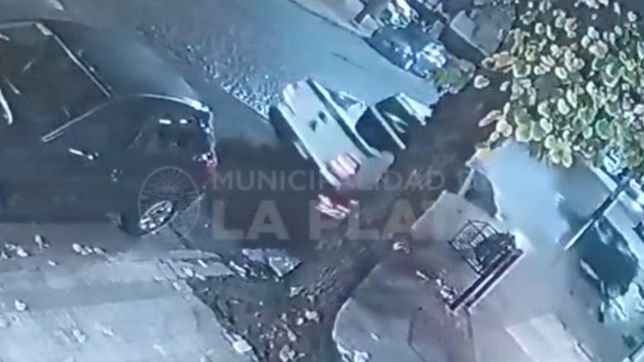 video: asi fue el terrible accidente que sufrio un funcionario municipal de la plata