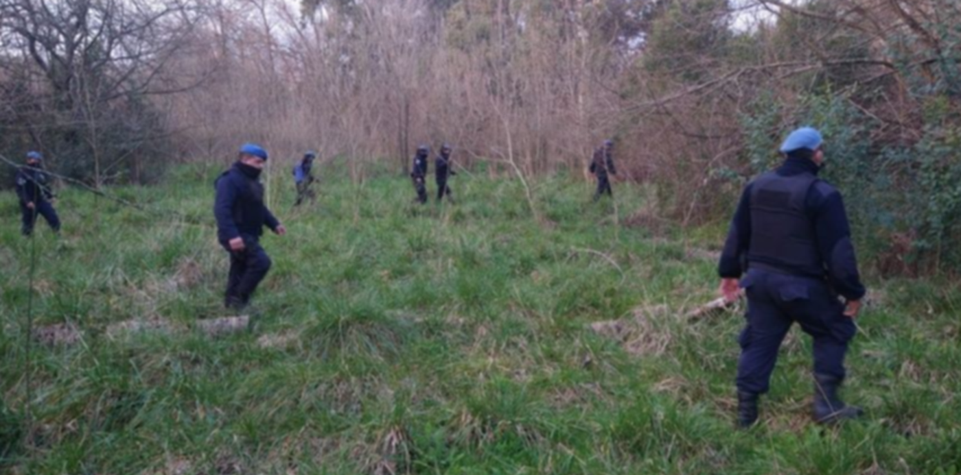 Rastrillaje Parque Pereyra