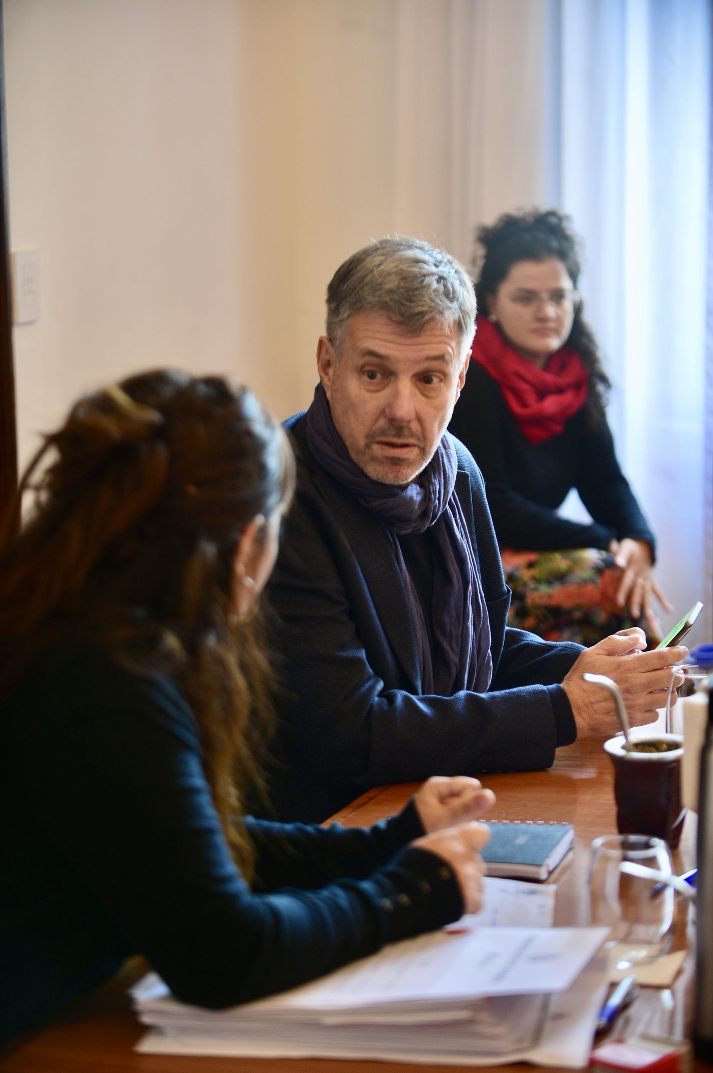 El secretario de Planeamiento, Sergio Resa, participó de la reunión de comisión para explicar el plan 1.000 cuadras.