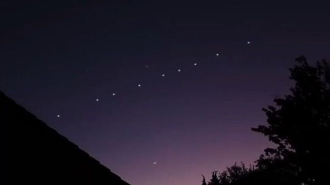 ultimo dia para ver los satelites starlink de elon musk en la plata: ¿a que hora sera?