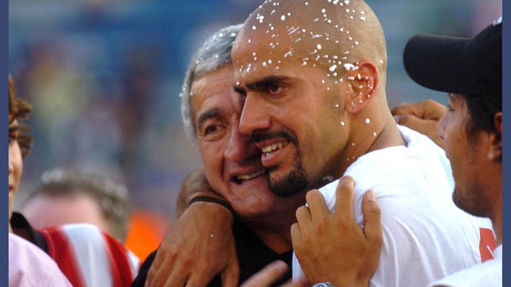 El recuerdo de Juan Sebastián Verón con Juan Ramón por el Día del Padre