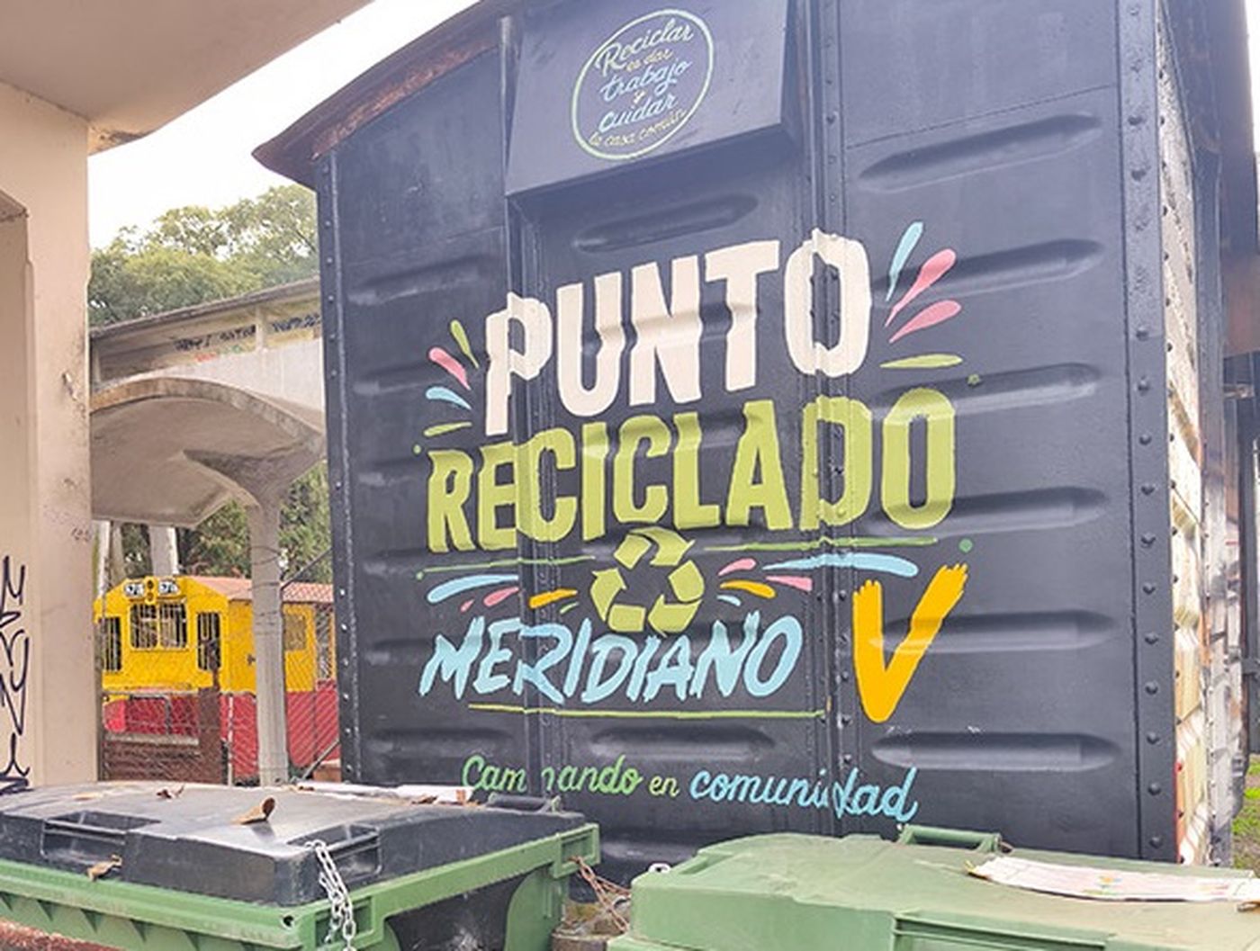 punto de reciclado