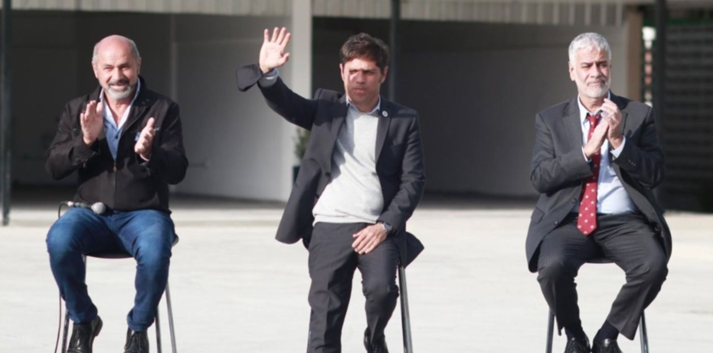 Axel Kicillof en Ensenada