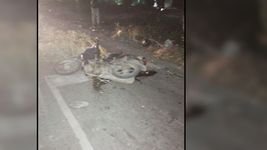 murio un motociclista tras estrellarse contra un container en la plata