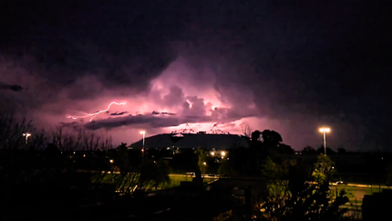 ¿Qué día y a qué hora del fin de semana se espera la llegada de la tormenta de Santa Rosa?