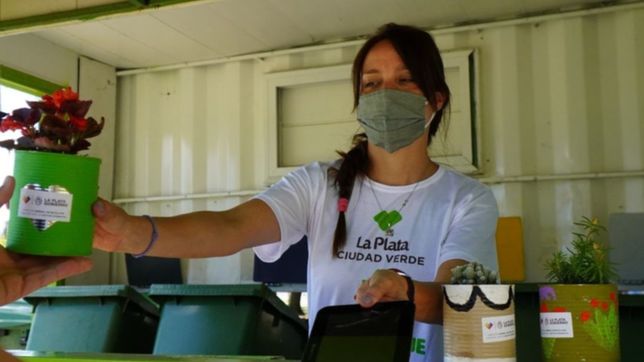 plantines, semillas y compost a cambio de residuos: llega un nuevo eco-canje a la plata