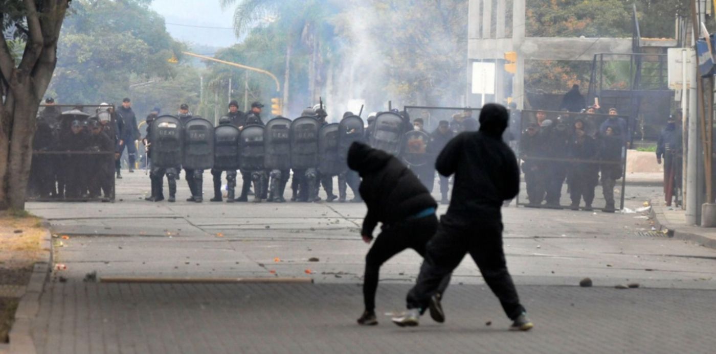 Represión en Jujuy