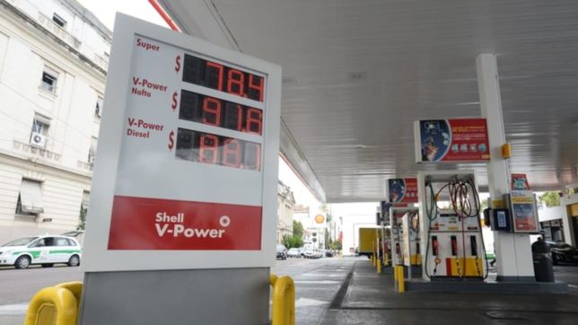 las estaciones de servicio de la plata ya se preparan para cuando la nafta llegue a $100