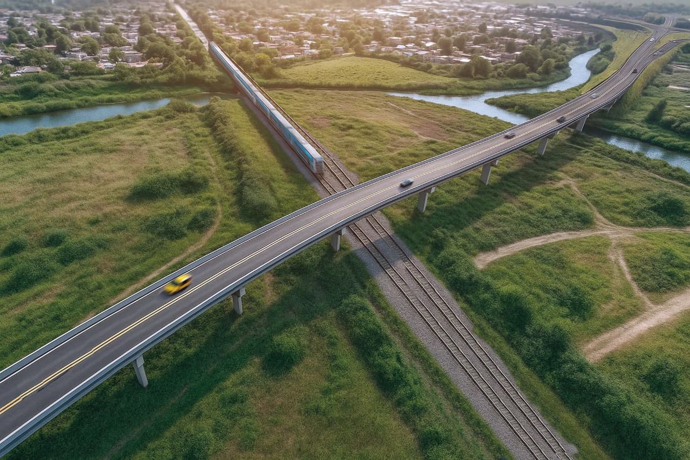 Render bajada Autopista City Bell (1)
