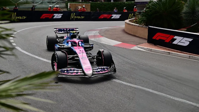 mal arranque para franco colapinto en el primer dia de pruebas en el gp de monaco