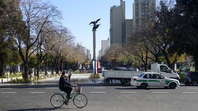 la semana sigue en la plata con un jueves muy fresco por la manana y primaveral a la tarde